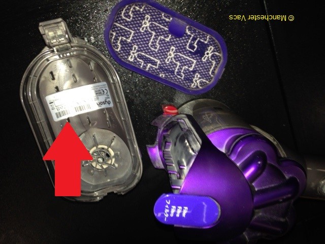 Where to Find the Serial Number on Your Dyson Vacuum Cleaner